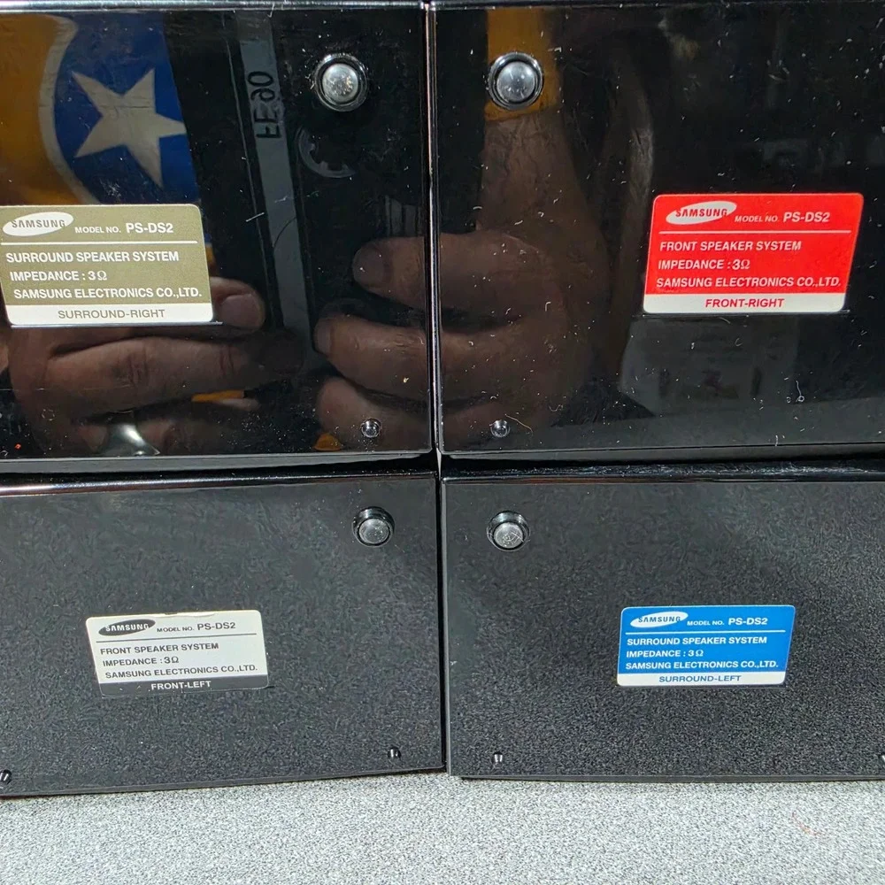Samsung 5.1 Home Theater Speaker Set PS-DS2 PS-DC1 Excellent Condition